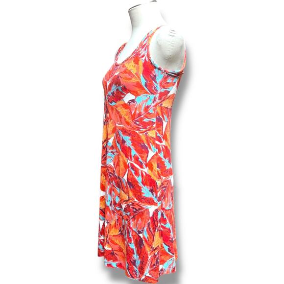 Tommy Bahama Sleeveless Dress Tropical XS - Picture 2 of 5